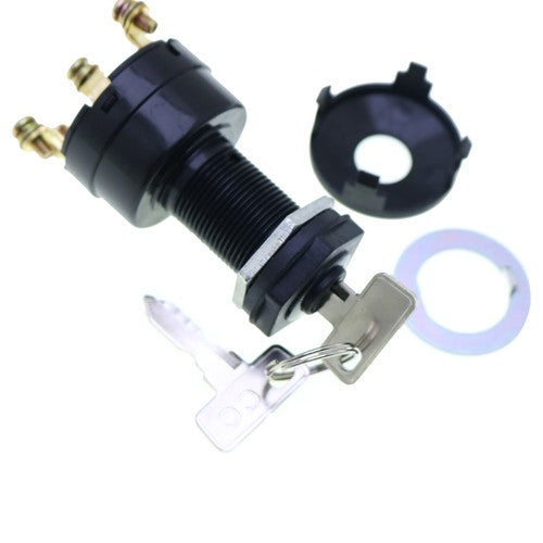 DURAFORCE Ignition Key Switch W/ 2 Keys 1018163-01 For Gas Club Car DS&96-02 Precedent