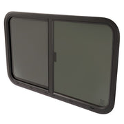 DURAFORCE Horizontal Slider 35"W x 22"H RV Window W/ Screen Trim Ring For RV CargoTrailer