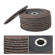 DURAFORCE 10 Pack Flap Disc 40 Grit 7" x 7/8" Type #29 Angle Grinder Grinding Wheel
