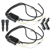 DURAFORCE Ignition Coils & Spark Plug Caps For Honda1969-1978 750 Four CB750 CB750A F/K US