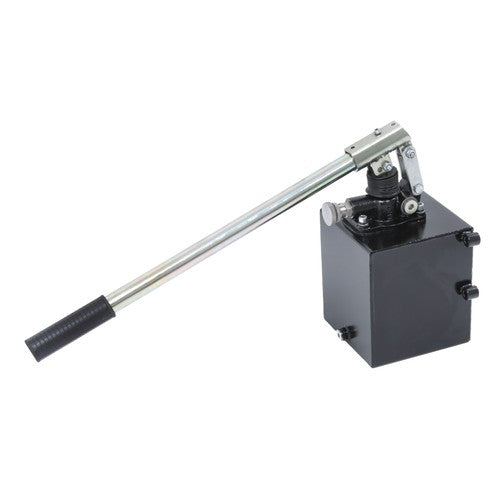 DURAFORCE Hydraulic Piston Hand Pump 1.5 Cid 5 Quart With Release Knob For Single-Acting