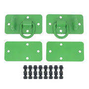 DURAFORCE 2 Pack Grade 70 Tractor Bucket Hooks w/ Tie Down Ring For Tractor Bucket RV UTV