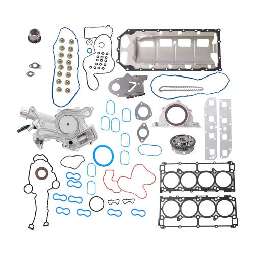 DURAFORCE Full Gasket Set Timing Chain Kit Water Pump&Gasket 2004-2008 For Dodge Durango