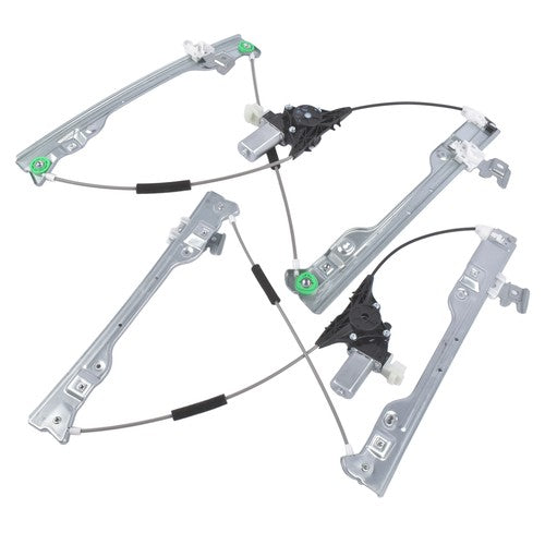 DURAFORCE 2Pcs Front Power Window Regulator w/ Motor & Auto-up for Nissan Altima 2007-2012