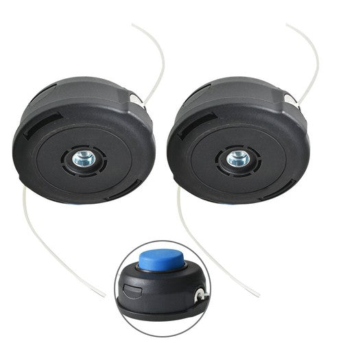 DURAFORCE For Husqvarna 2Pcs String Trimmer Head Weedeater Cutter Line Head Bump 966674401