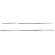 DURAFORCE 4 Pcs Chrome Side Skirt Door BODY MOLDINGS TRIMS For 2015-20 Chevrolet Impala