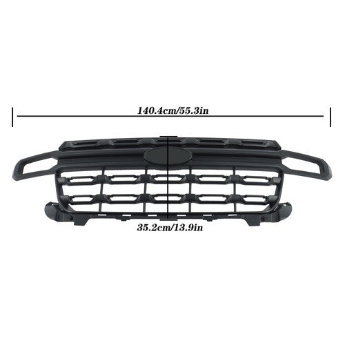 DURAFORCE For Ford Maverick 2022-2023 Front Grille Grill Assembly Matte Black NZ6Z8200AA