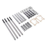 DURAFORCE Adjustable Pushrod&Cover Kit For Harley-Davidson 1999-2017 Touring Softail Dyna