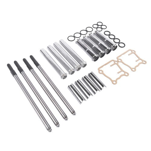 DURAFORCE Adjustable Pushrod&Cover Kit For Harley-Davidson 1999-2017 Touring Softail Dyna