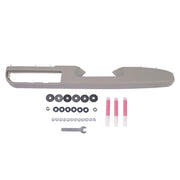 DURAFORCE Front Passenger Side Door Armrest Repair Gray for Chevy Tahoe Silverado 2010-14