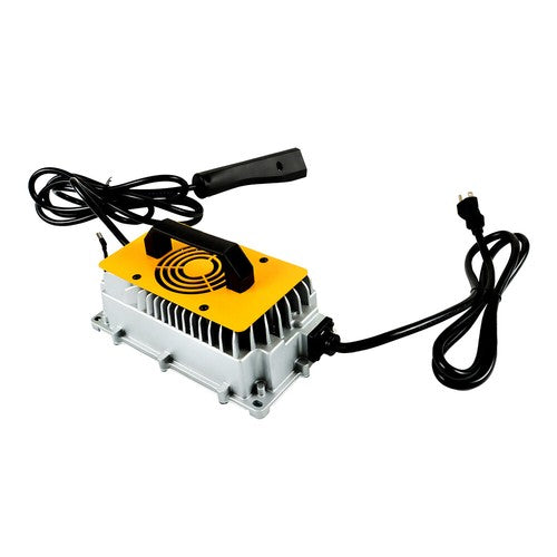 DURAFORCE Fit For EZGO RXV &TXT Golf Cart 48V 18A Charger With Triangular Plug Waterproof