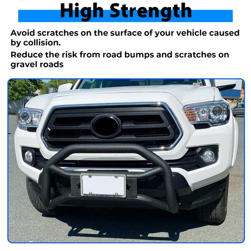 Front Bumper Grille Guard Bull Bar Push For Toyota Tacoma 2005-2015 2016-2023