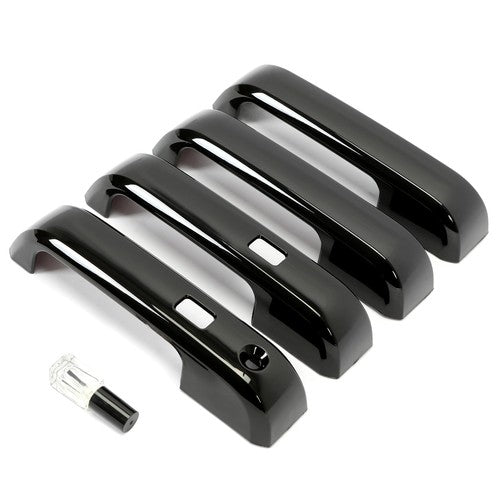 Door Handle Cover For 17 22 Ford F250 F350 Super Duty With Smart Key Touch 4 Door