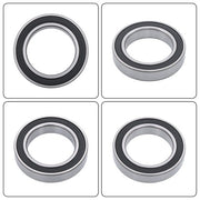 DURAFORCE 10Pcs 6908-2RS Bearings 40×62×12mm Double Rubber Seals Deep Groove Ball Bearing