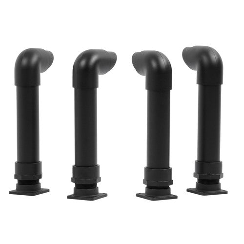4 Black Snorkel Kits for Polaris Sportsman 400 500 600 700 800 1994 2014