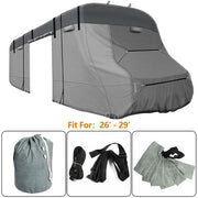 DURAFORCE 26'-29' RV Cover Storage Waterproof Anti-UV For Class C Motorhome Trailer Camper