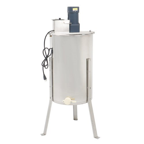 DURAFORCE 3 Frames Stainless Steel Electric Honey Extractor Beekeeping Equipment 1300RPM