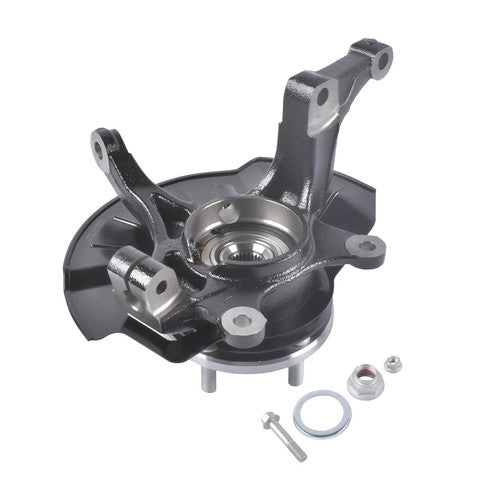 DURAFORCE Front Left Steering Knuckle & Wheel Bearing Hub For Kia Soul 2014-2016 686-365