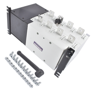 DURAFORCE Industrial Automatic Transfer Switch 4P 400A 110V or 220V Plastic Copper Steel