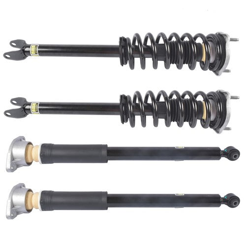 DURAFORCE 4x Front Rear Shock Absorbers Struts w/o ADS For Mercedes W213 E300 E350 17-23