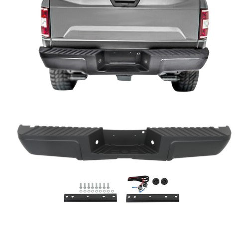 DURAFORCE For Ford F-250 F-350 2008-2016 Super Duty Rear Bumper Assembly W/O Sensor Hole