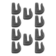 DURAFORCE 10 Pack 3/8" Weld On Grab Hook 6600lbs Heavy Duty G70 Forged Grab Chain Hooks