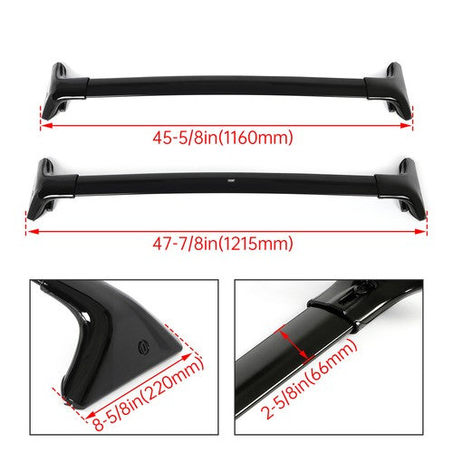 Luggage Carrier Cargo Top Roof Rack Cross Bar for Lexus LX570 2008-2021 2016
