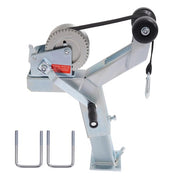 DURAFORCE Adjustable Winch Stand Winch Post For Boat Trailer parts W/ 1400lbs Winch Roller