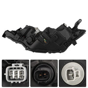 DURAFORCE Headlight Assembly Projector For Toyota Corolla 2017-2019 Halogen Black Right