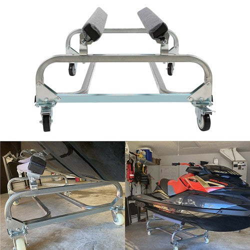 DURAFORCE Watercraft PWC Dolly Boat Jet Ski Stand Storage Cart w/1000lbs Capacity 34"x48"