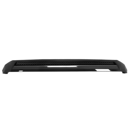 DURAFORCE Gloss Black Front Upper Hood Bulge Molding Grille Trim for Toyota Tundra 14-21