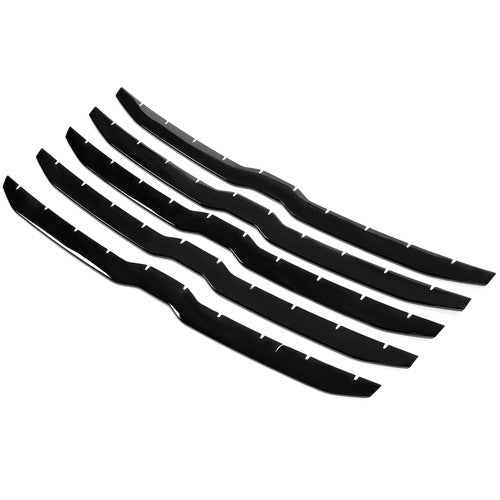 Gloss Black Grille Cover Overlay Trim for Dodge Ram 1500 2019 to 2023