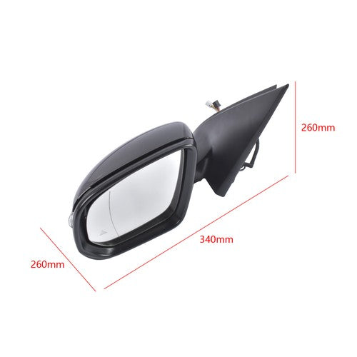 DURAFORCE Left Power Mirror 1678109101 for Mercedes GLE350 GLE580 GLS450 GLE53 AMG 20-23