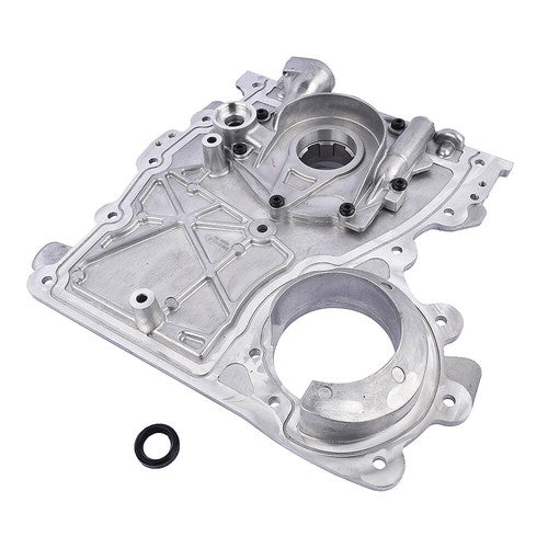 DURAFORCE Engine Timing Chain Cover w/ Oil Pump for Chevy Colorado GMC Canyon Buick Isuzu