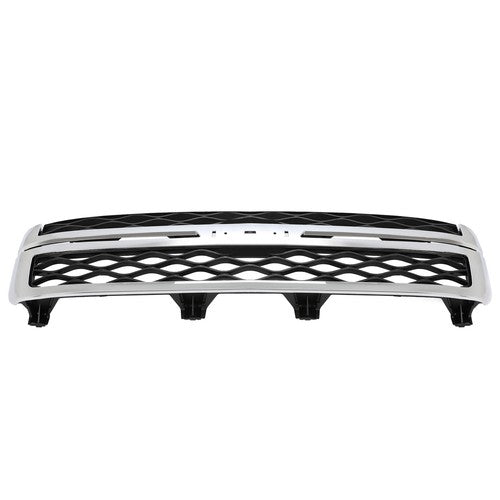 Grille Assembly for 2011 2014 Silverado 2500 HD Silverado 3500 HD Black Chrome