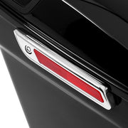 DURAFORCE 4" Stretched Extended Hard Saddlebags 5x7" Speaker Lid For Harley Touring 14+