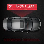 DURAFORCE Exterior Door Handle For 2011-2015 Kia Sorento Front Left Side Driver LH Chrome