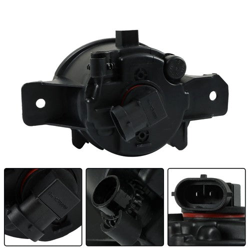 DURAFORCE Fog lamp assembly Clear Lens Front Bumper For Nissan Pathfinder 13-16 LH+RH