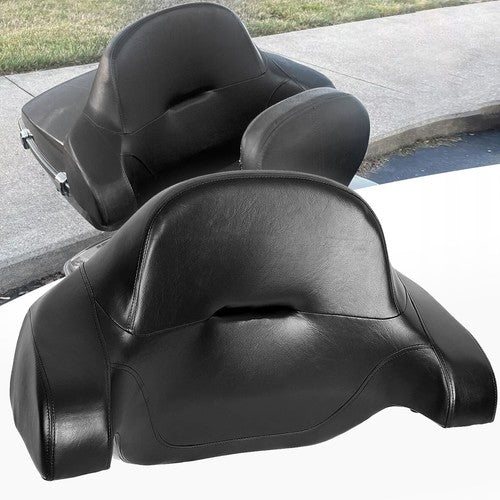 DURAFORCE Wrap-Around Backrest Pad For Harley Touring King Chopped Trunk Pack 2014-2026