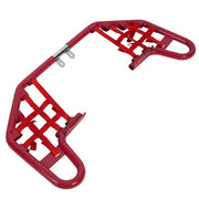 DURAFORCE For Yamaha Warrior 350 YFM350X 1987-2004 Aluminum Nerf Bars Red bar Red nets