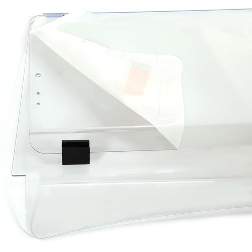 Front Folding Clear Windshield for EZGO Express S4 L4 Golf Cart with 3 4 Frame