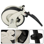DURAFORCE For Truck Diesel Hose Reel 1" x 33' Retractable Swivel Rewind W/Auto Fueling Gun