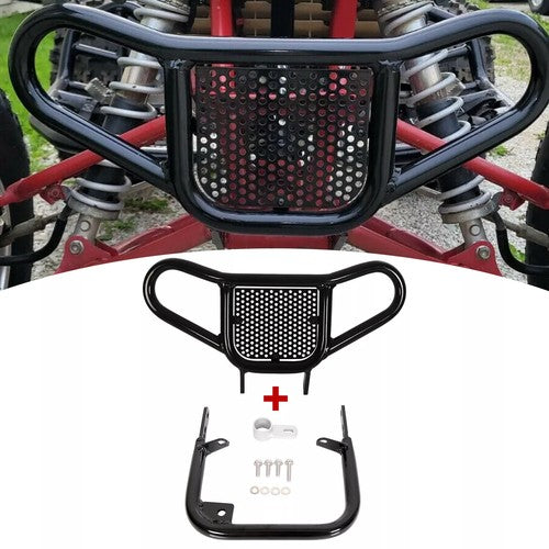 DURAFORCE For Honda TRX 450R Sportrax 450 TRX 450ER Front Bumper Guard Bar + Rear Grab Bar