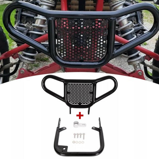 DURAFORCE For Honda TRX 450R Sportrax 450 TRX 450ER Front Bumper Guard Bar + Rear Grab Bar