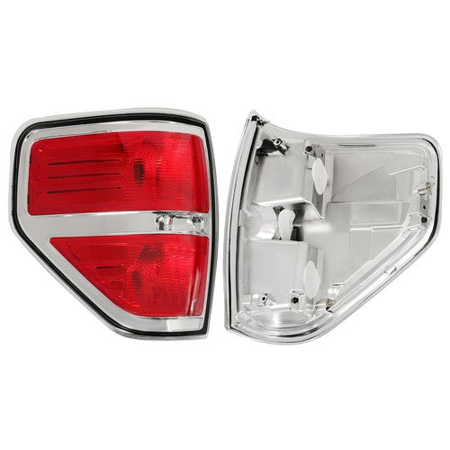 Rear Tail Lights Brake Lamps Assembly Kit for 2009-2014 Ford F-150 Pickup Truck