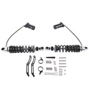 DURAFORCE Remote Reservoir Rear Shocks Set for Harley Electra Road Street Glide 2014-2024