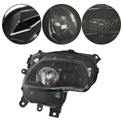 DURAFORCE Headlight Single Projector For Jeep Cherokee 2014-2018 Headlamp Right Clear Lens
