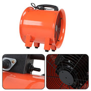DURAFORCE Industrial Portable Blower Steel Orange 520W 2300CFM 3300RPM 12' 32.8ft Ducting