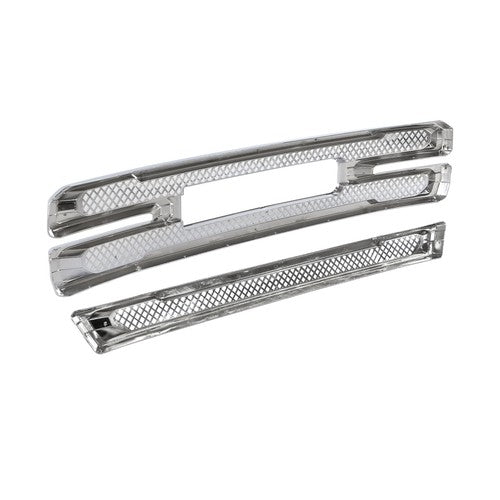 Chrome Fits GMC Sierra 1500 SLT AT4 2019-2022 Front Grille Covers Grill Overlay