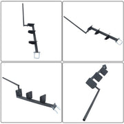 DURAFORCE Universal Step Deep "V" Boat Trailer Steps Heavy-Duty Boat Steps w/ Handle